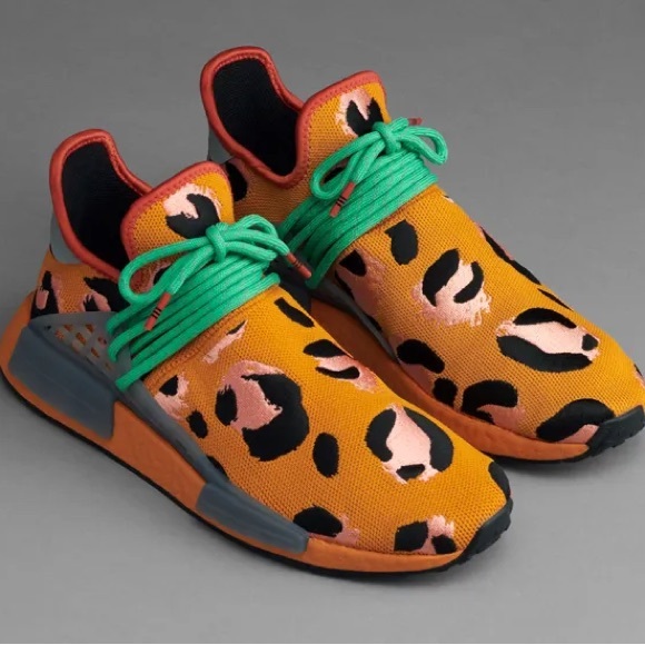 ADIDAS Pharrell NMD Hu animal print sneakers ☀️ - Picture 1 of 11